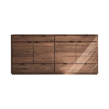 Sideboard aus massivem Nussbaum 200 cm Senson