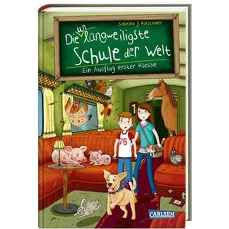 Die unlangweiligste Schule der Welt 9: Ein Ausflug erster Klasse Kirschner, Sabrina J.; Parciak, Monika (Illustrationen) Gebundene Ausgabe 