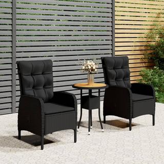 VidaXL Bistro-set poly-rattan  