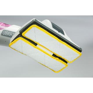 BEST DIRECT VIBRATWIN WOOD-HARD FLOOR & POLISHING PAD - 1 testina per mocio Vibratwin® per la pulizia di pavimenti duri e in legno + 1 mocio Vibratwin® per la lucidatura  