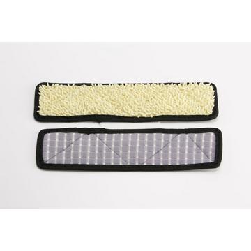 VIBRATWIN WOOD-HARD FLOOR & POLISHING PAD - 1 testina per mocio Vibratwin® per la pulizia di pavimenti duri e in legno + 1 mocio Vibratwin® per la lucidatura