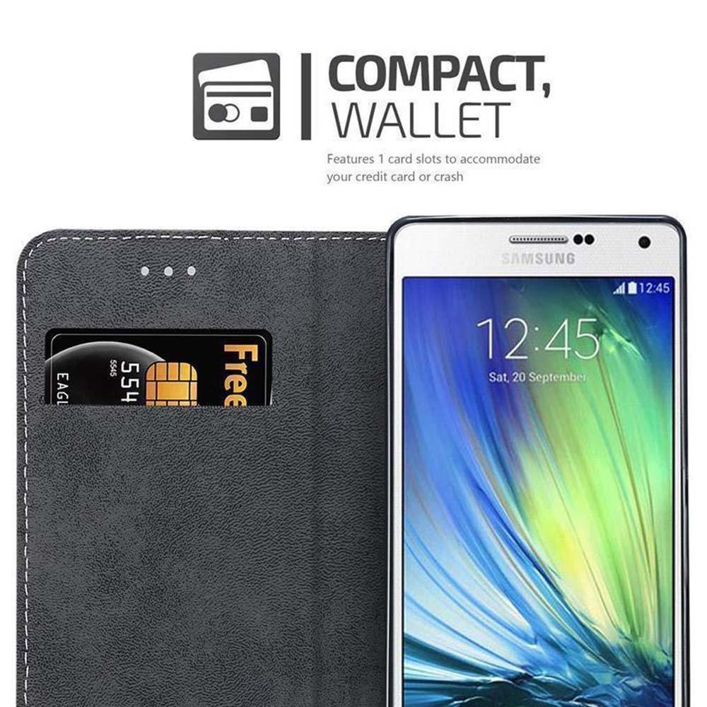 Cadorabo  Housse compatible avec Samsung Galaxy A7 2015 - Coque de protection avec fermeture magnétique, fonction de support et compartiment pour carte 