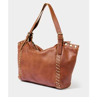 Joe Browns  Tasche aus gewaschenem Leder mit Nietenschnalle 