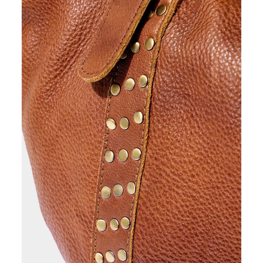 Joe Browns Borsa in Pelle Lavata Fibbia Rivetto  