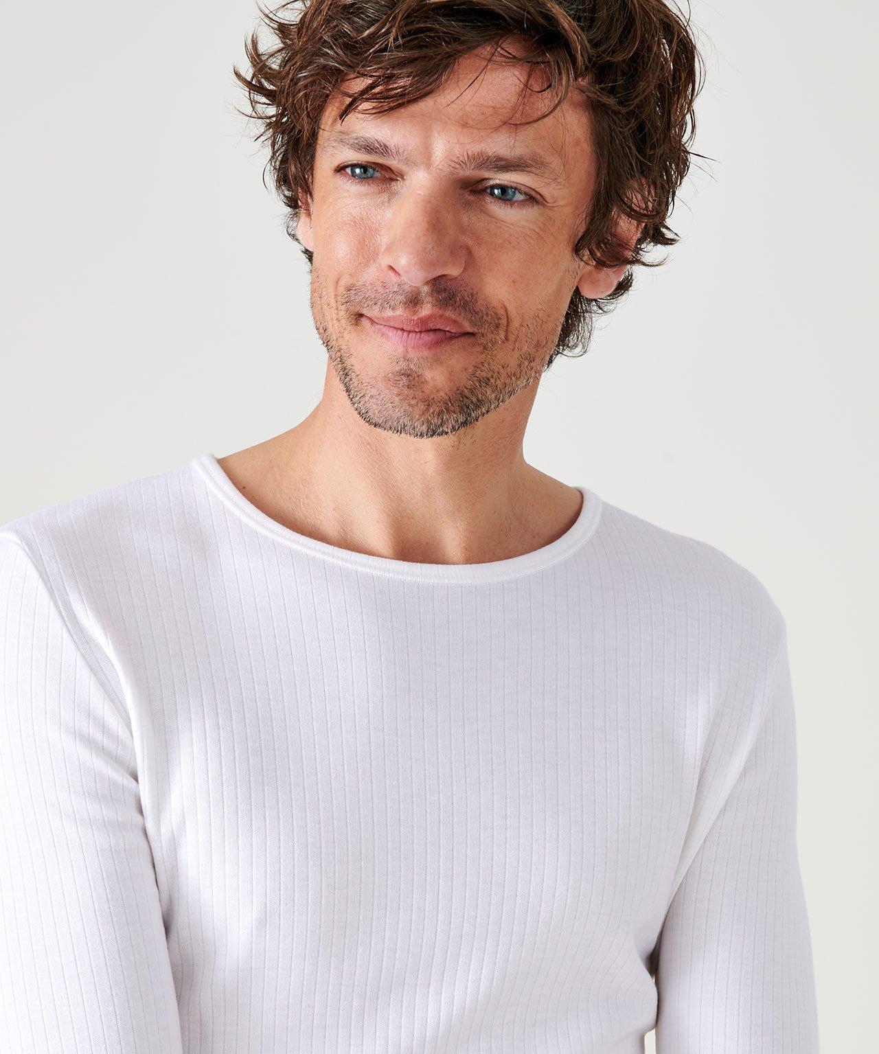 Damart T-shirt Maniche Lunghe Scollo Rotondo  