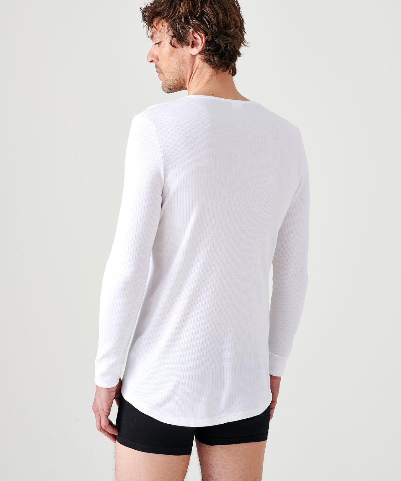 Damart T-shirt Maniche Lunghe Scollo Rotondo  