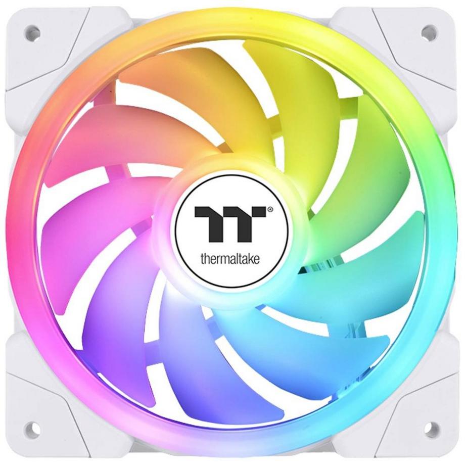 SWAFAN EX12 ARGB PC Cooling Fan White TT Premium Edition 3 Fan Pack