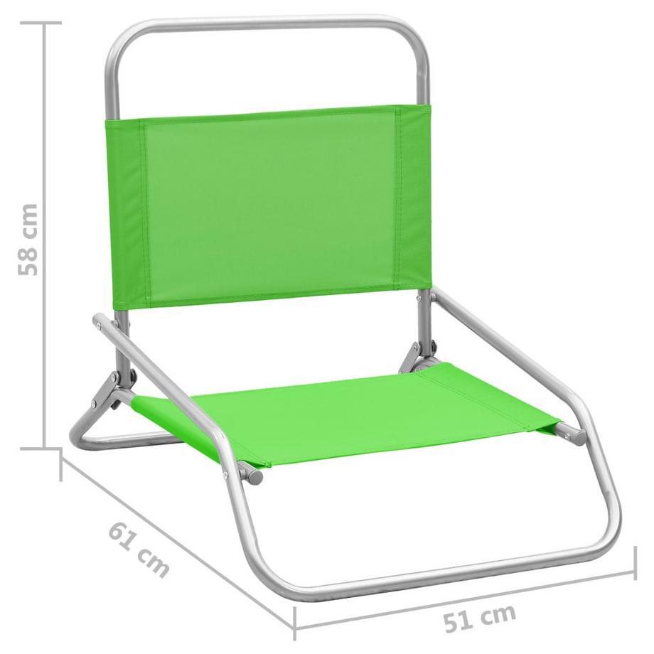 VidaXL Strandstuhl gewebe  