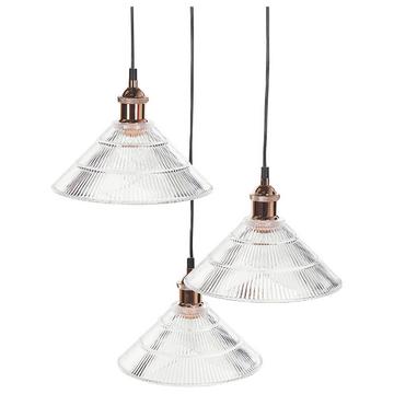 Lampe suspension en Verre Rétro CURONE