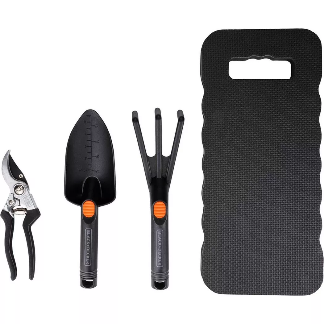 BLACK+DECKER - Gartengeräte - Set - 4-teilig, One Size