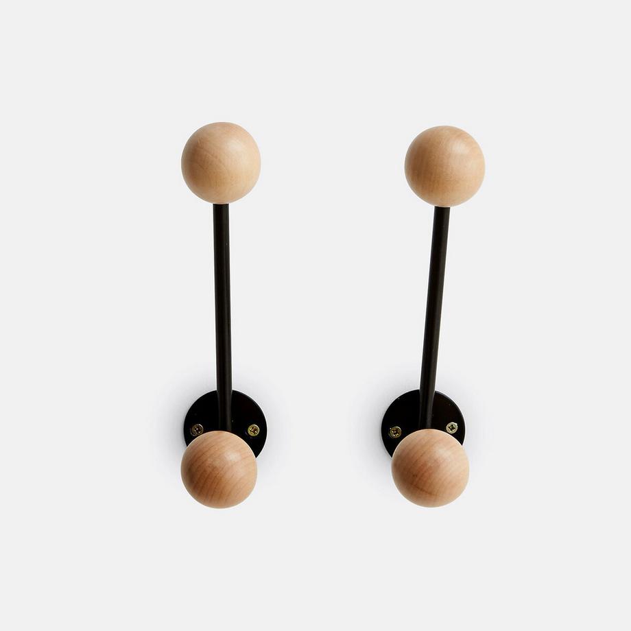 La Redoute Intérieurs 2er-Set Doppel-Wandhaken Agama  