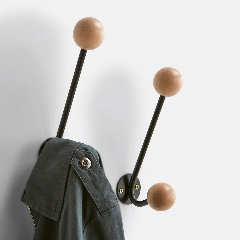 La Redoute Intérieurs 2er-Set Doppel-Wandhaken Agama  