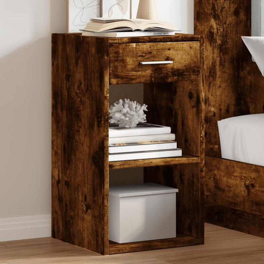 VidaXL Armoire de chevet bois d'ingénierie  