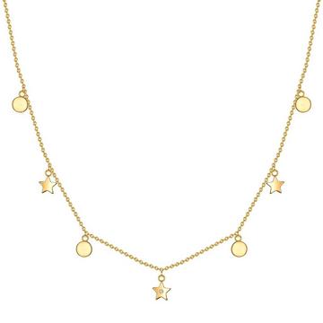 Diamant-Kette Kreise/Sterne