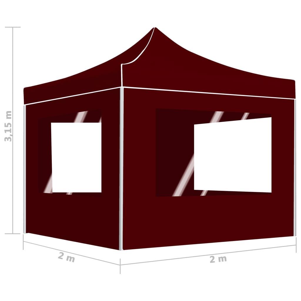 VidaXL Tente de fête aluminium  