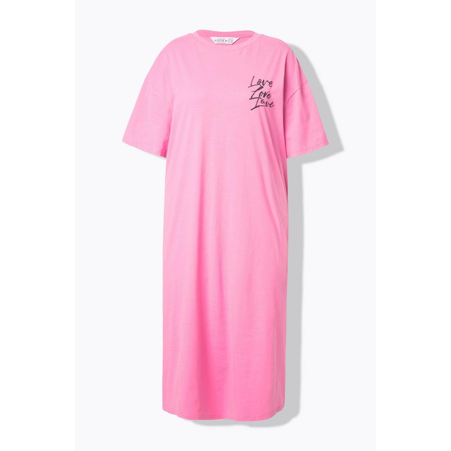 Studio Untold Robe en jersey oversize avec imprimé au dos  