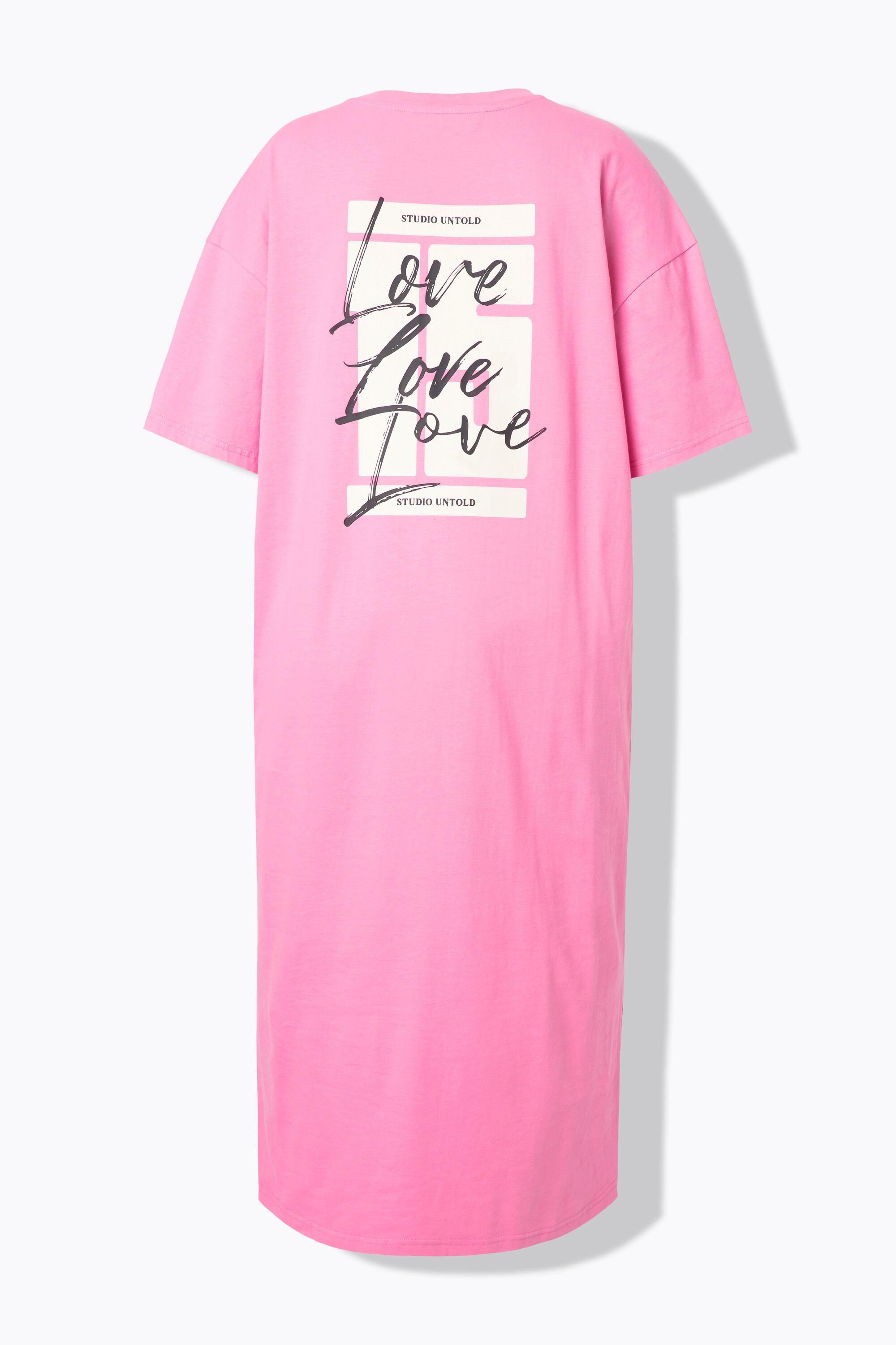 Studio Untold Oversized Jerseykleid mit Rückenprint  