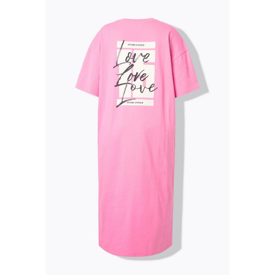 Studio Untold Robe en jersey oversize avec imprimé au dos  