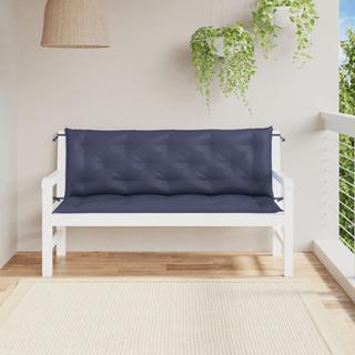 VidaXL Coussin de banc de jardin tissu  