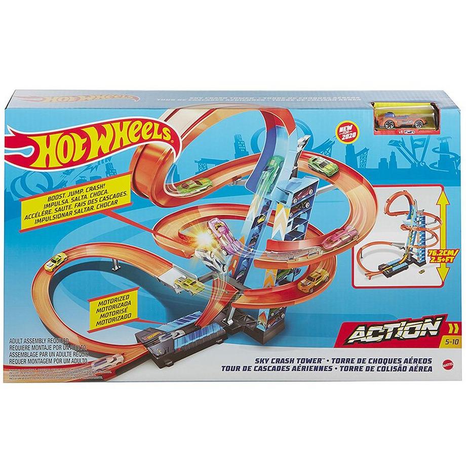 Hot Wheels  Hot Wheels Action Skyscraper Crash Spielset 