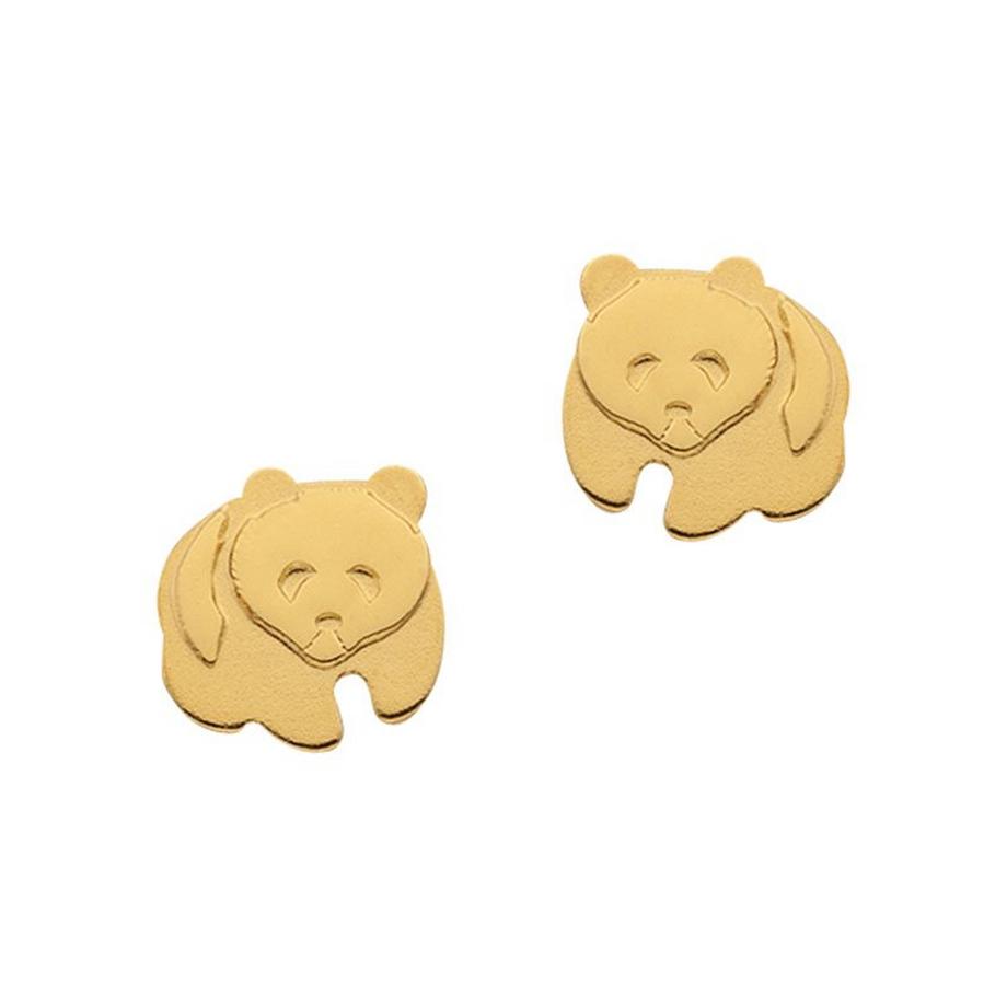 Ohrstecker Gelbgold 750, 7mm