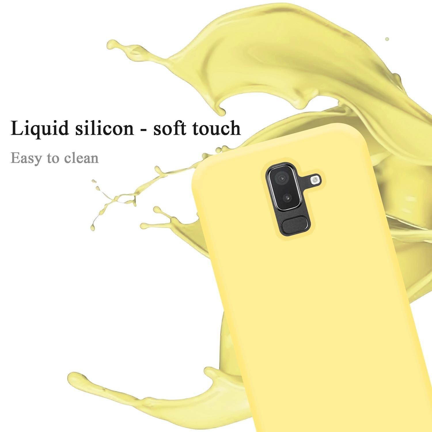 Cadorabo  Hülle für Samsung Galaxy A6 PLUS 2018 TPU Silikon Liquid 