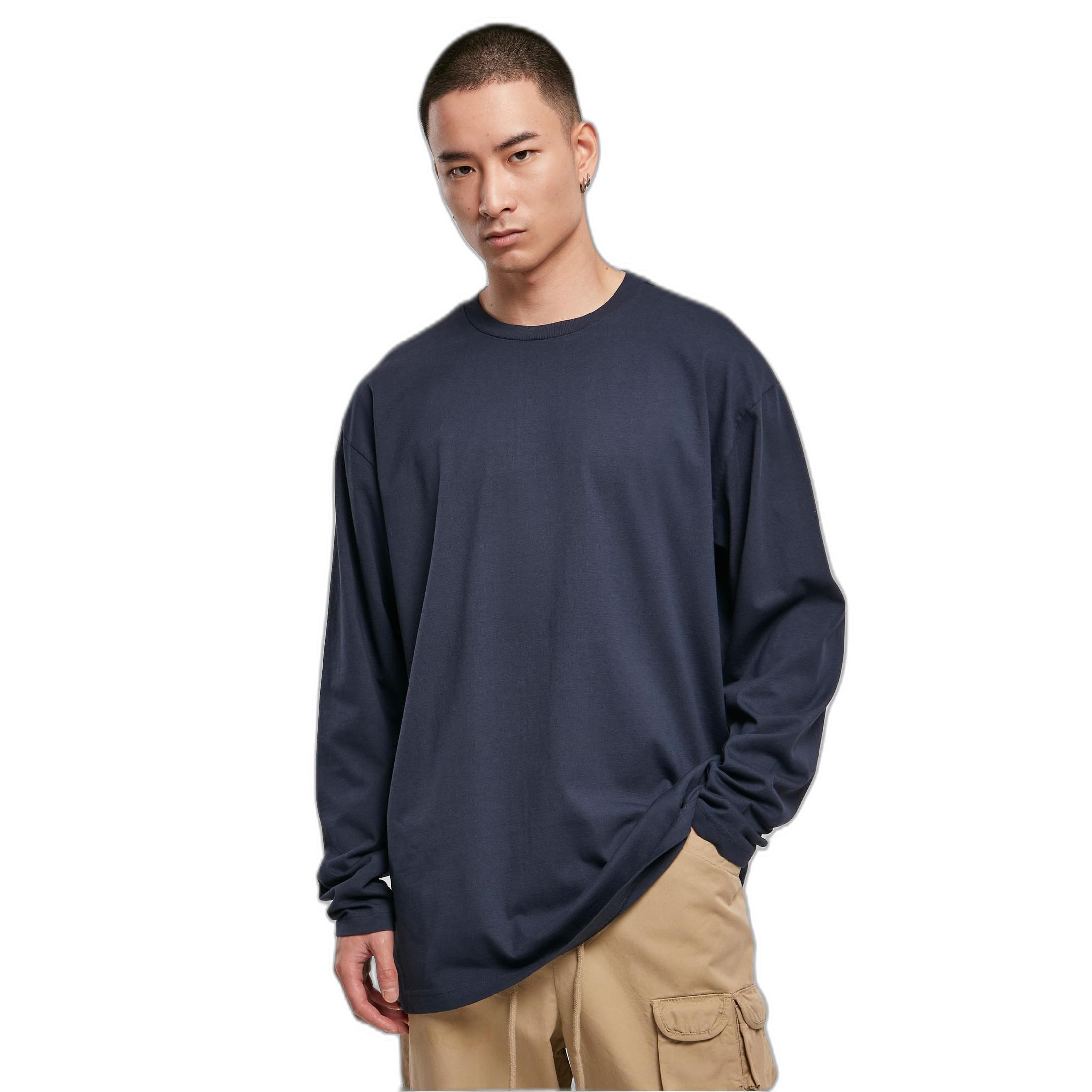 URBAN CLASSICS Heavy Garment Dye T-Shirt Oversize Maniche Lunghe  