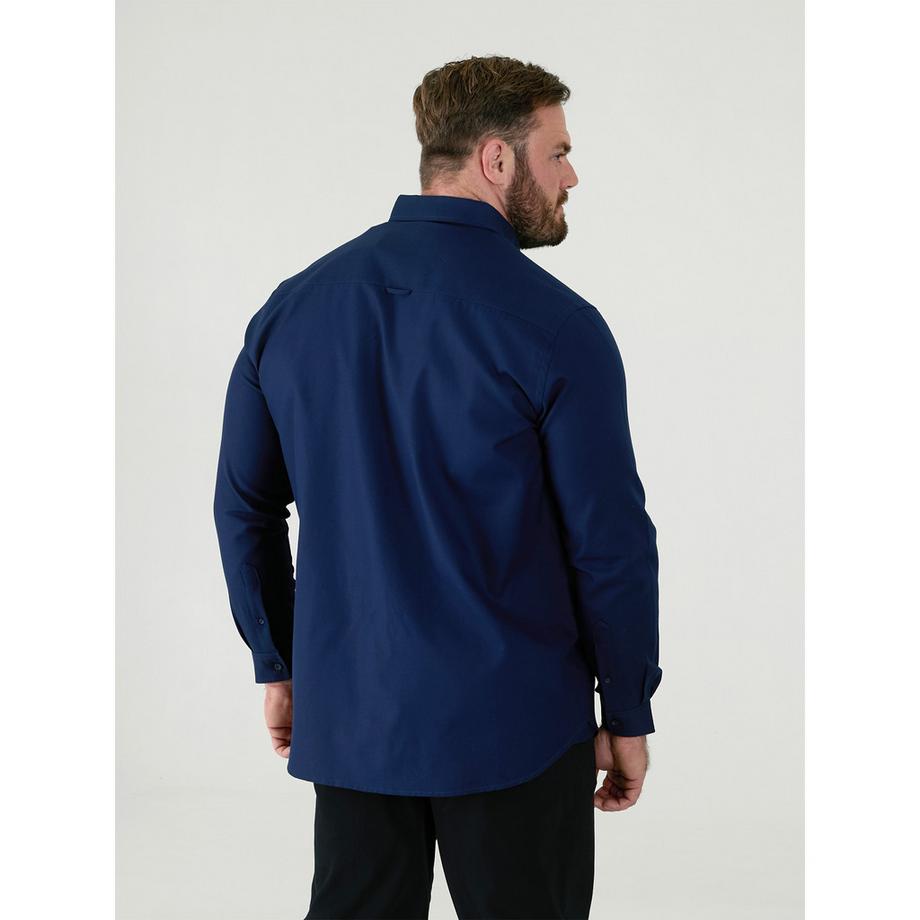 Duke Camicia Richard Oxford Manica Lunga Kingsize  