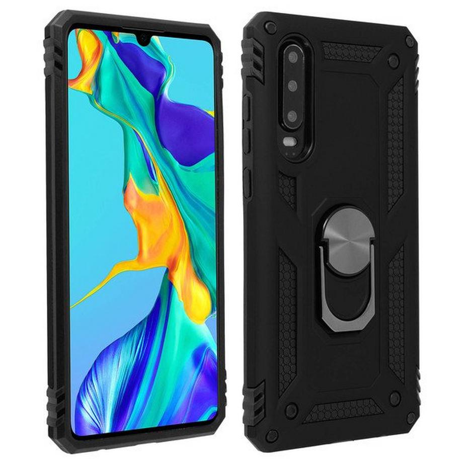 Avizar  Coque Antichoc Huawei P30 Noir 