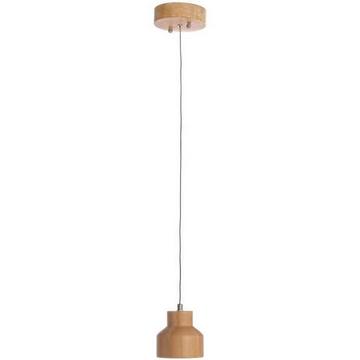 Lampe à suspension LED Paullo bois