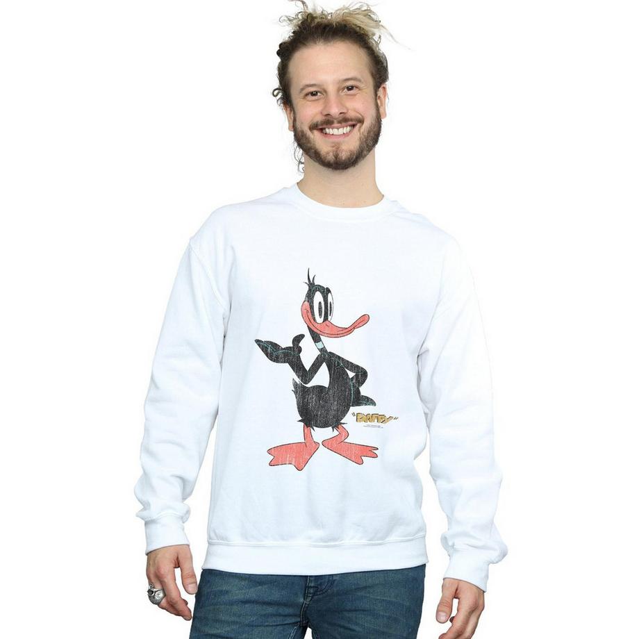 LOONEY TUNES Daffy Duck Sweatshirt Imprimé  