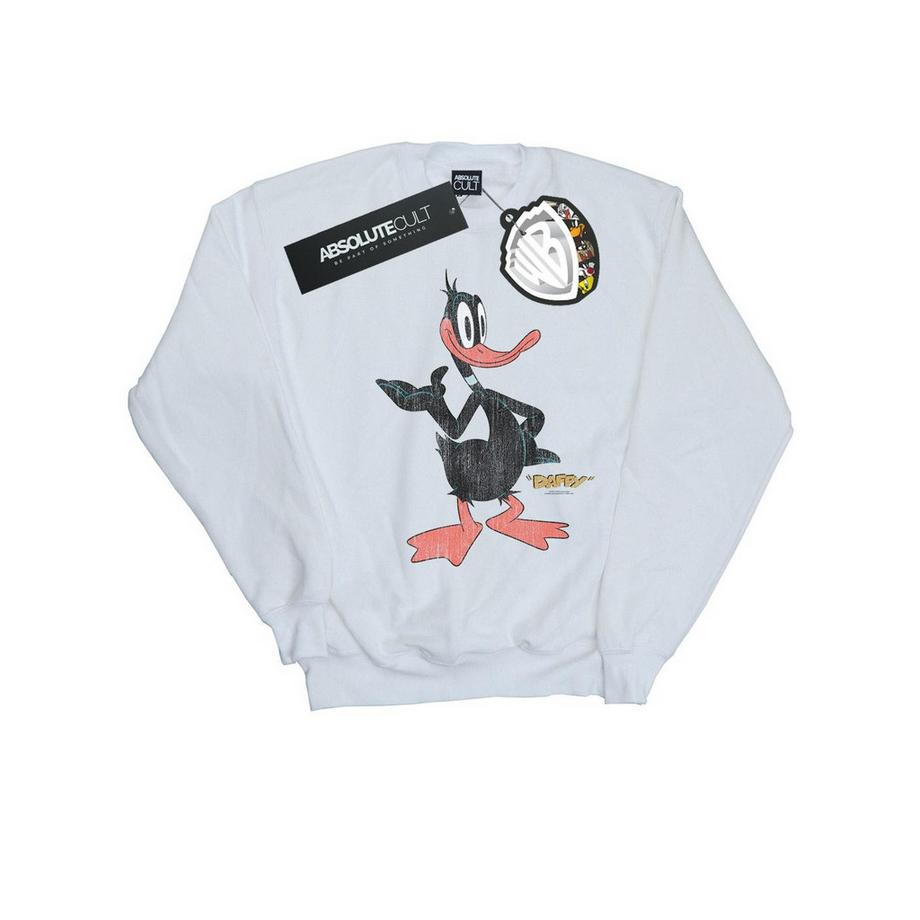 LOONEY TUNES Daffy Duck Sweatshirt Imprimé  