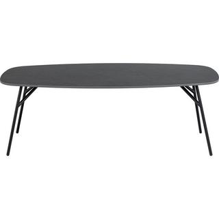 mutoni Table basse Bogota céramique noire 120x60  