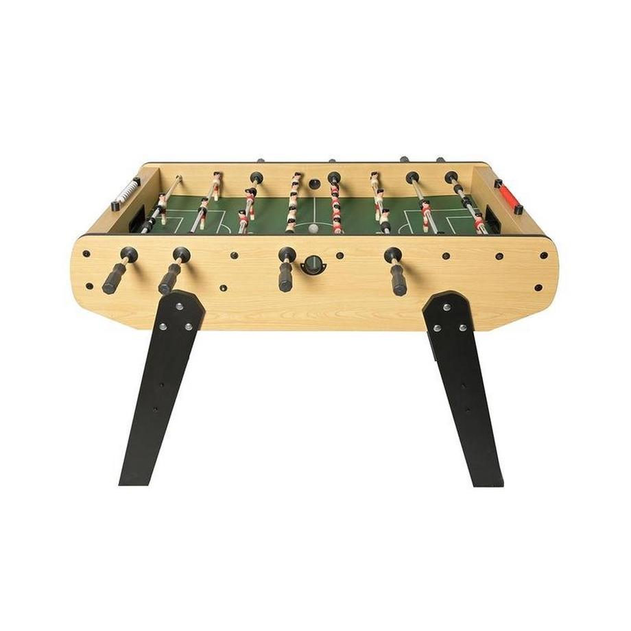 Vente-unique  Baby foot naturel clair en MDF avec pieds industriels L138l73H87.6NUNES 