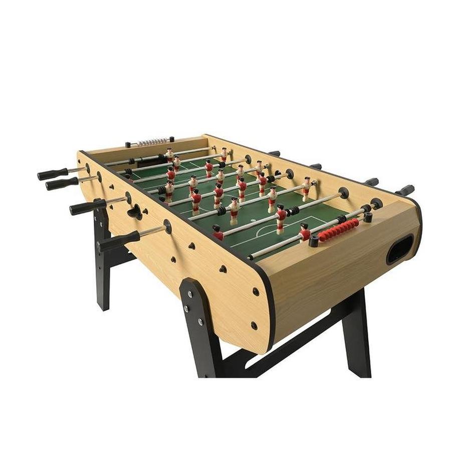 Vente-unique  Baby foot naturel clair en MDF avec pieds industriels L138l73H87.6NUNES 
