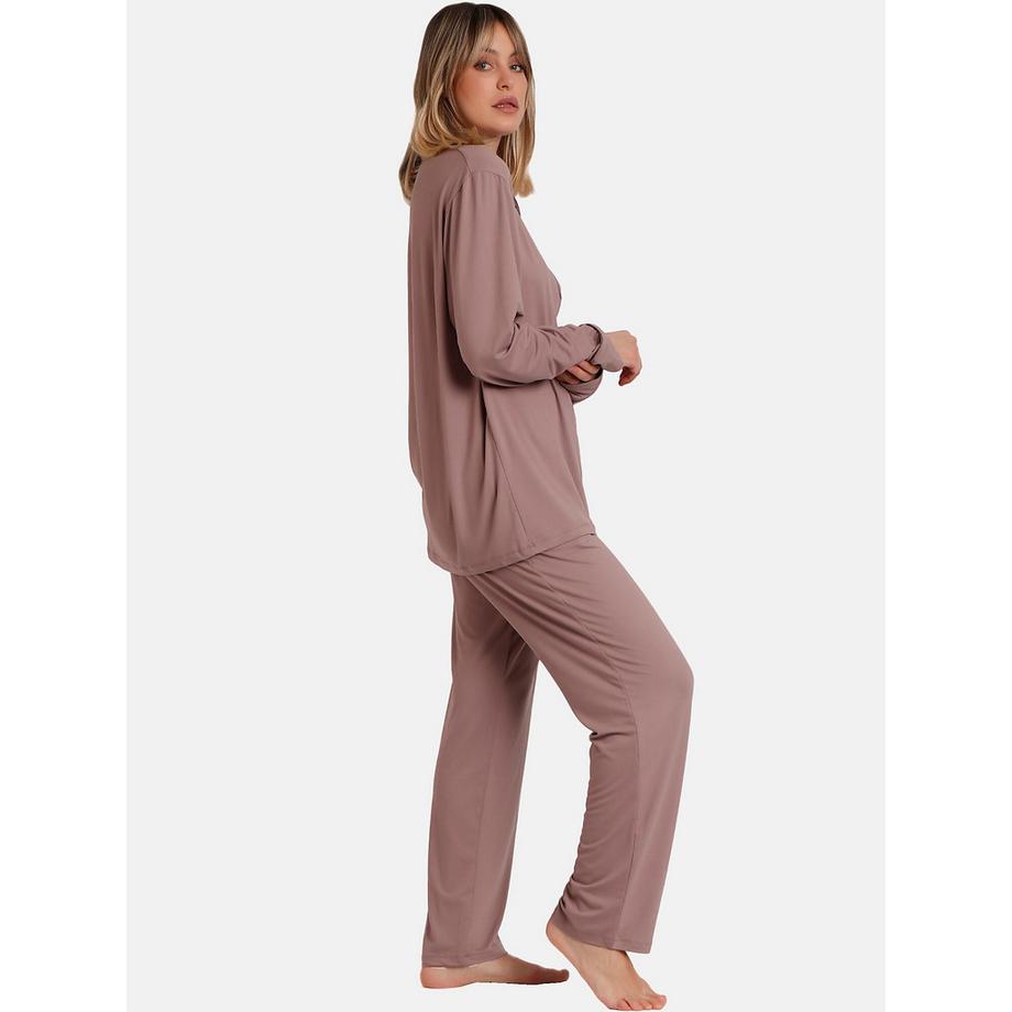 Admas Pigiama Camicia e Pantaloni Soft Sleep  