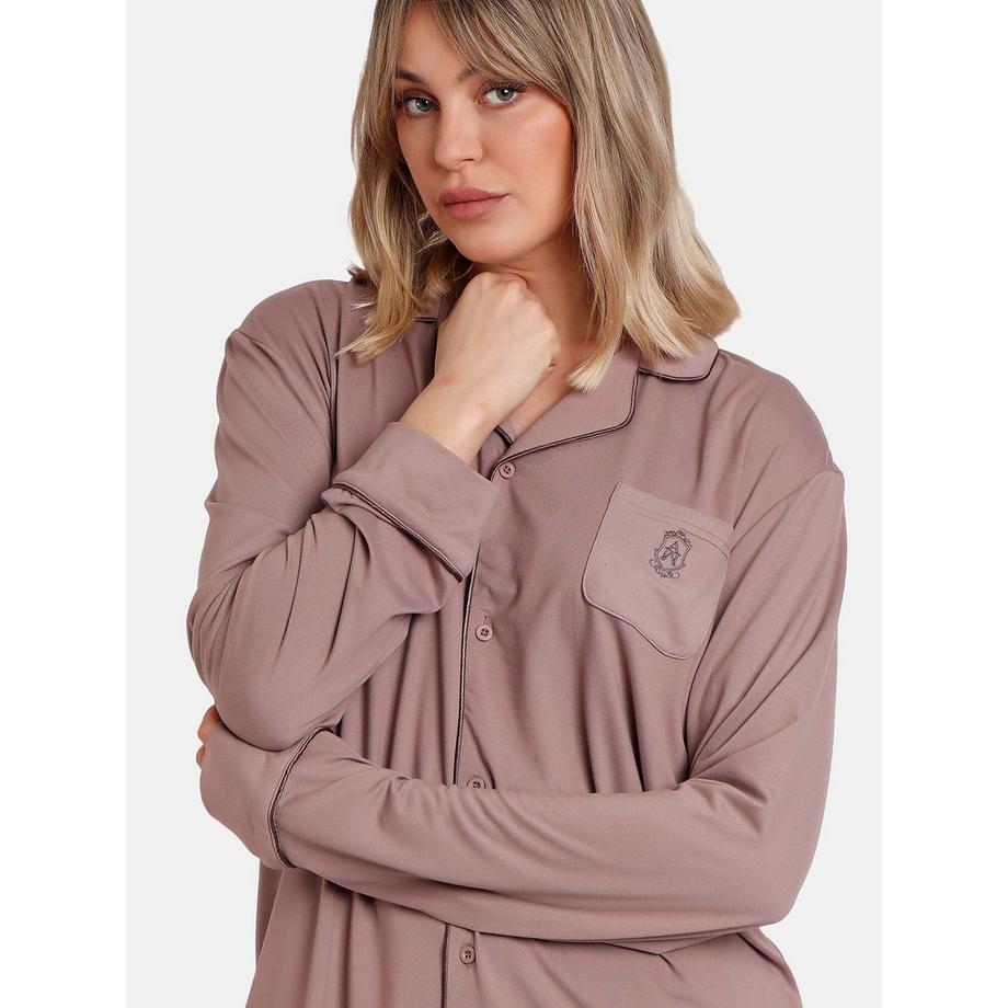 Admas Pigiama Camicia e Pantaloni Soft Sleep  