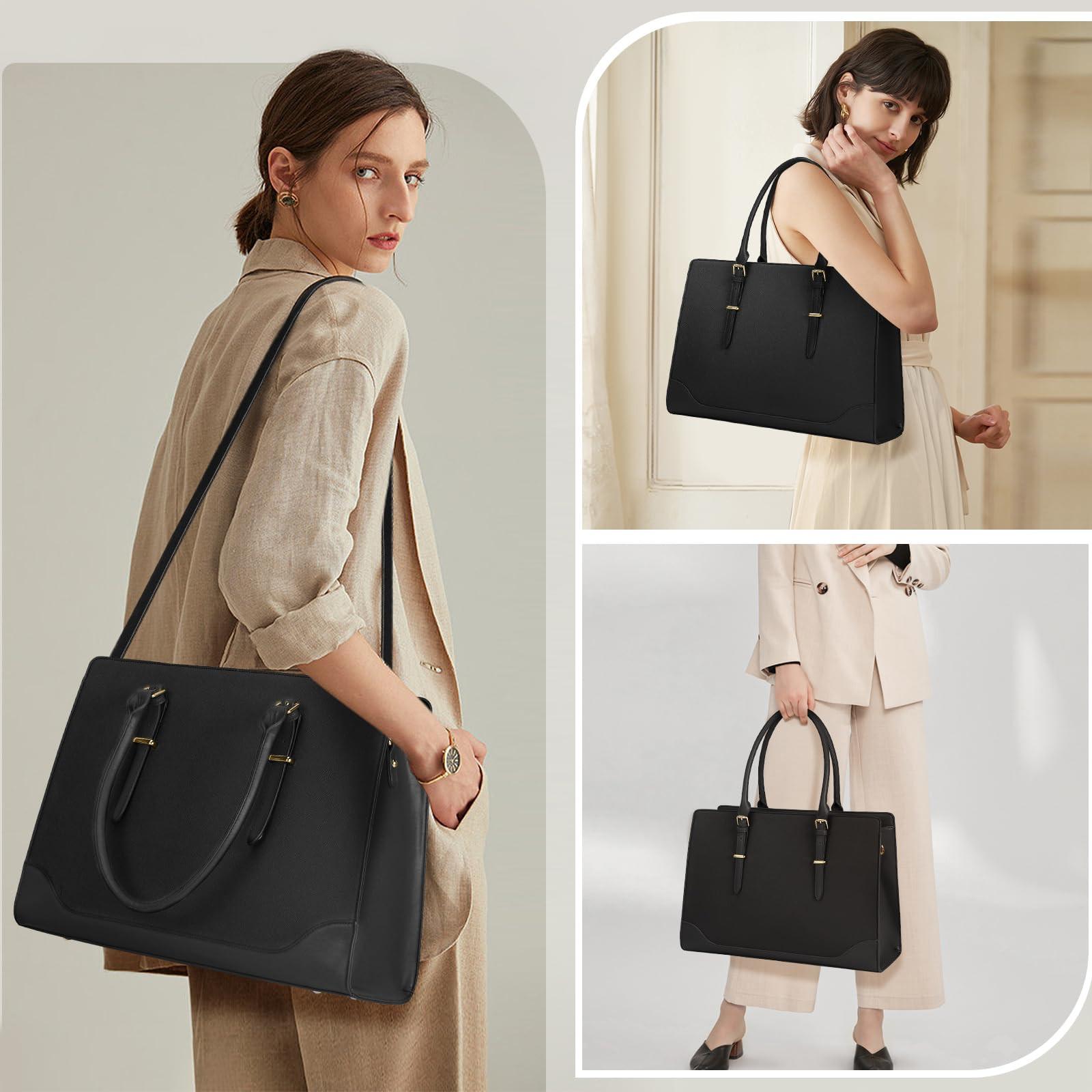 Only-bags.store Grosse Shopper Handtasche PU Leder Arbeit Umhängetasche  