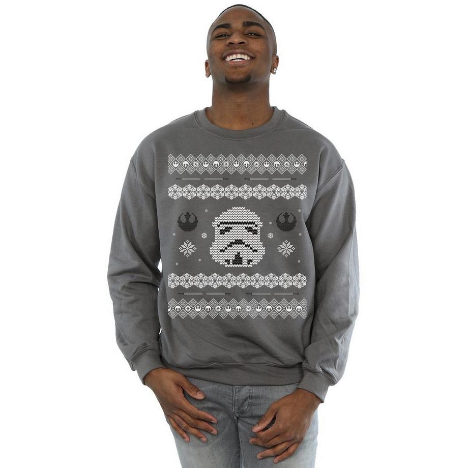 STAR WARS Star Wars Stormtrooper Ugly Christmas Sweatshirt  