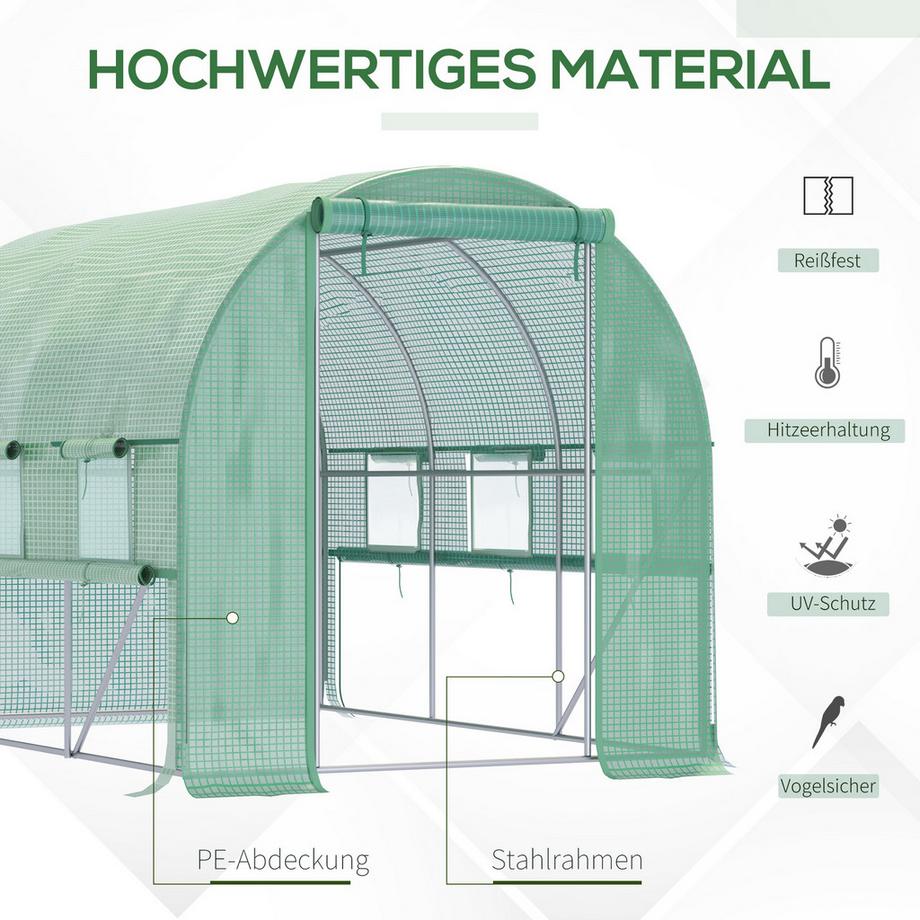 Outsunny Foliengewächshaus  