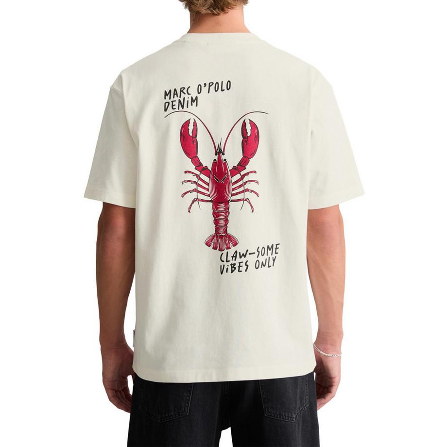 Marc O'Polo Denim T-shirt  Pack de 1 Confortable à porter-T-Shirt relaxed  