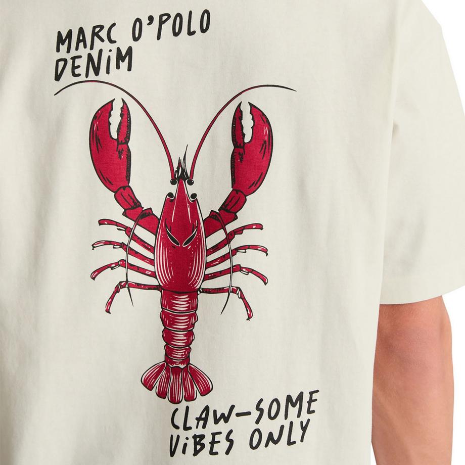 Marc O'Polo Denim T-shirt  Pack de 1 Confortable à porter-T-Shirt relaxed  