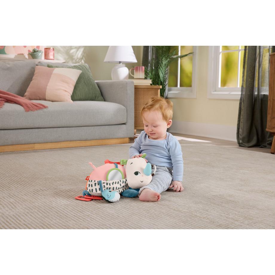 Fisher-Price  Bauchlage-Nashorn mit sensorischen Aktivitäten 