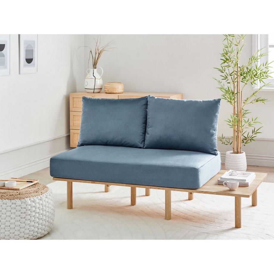 Beliani Divano 2 posti en Tessuto Scandinavo SALO  