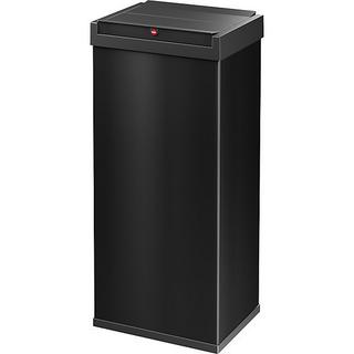 Hailo Contenitore per rifiuti con coperchio basculante BIG-BOX SWING, capacità 52 l, contenitore nero.  