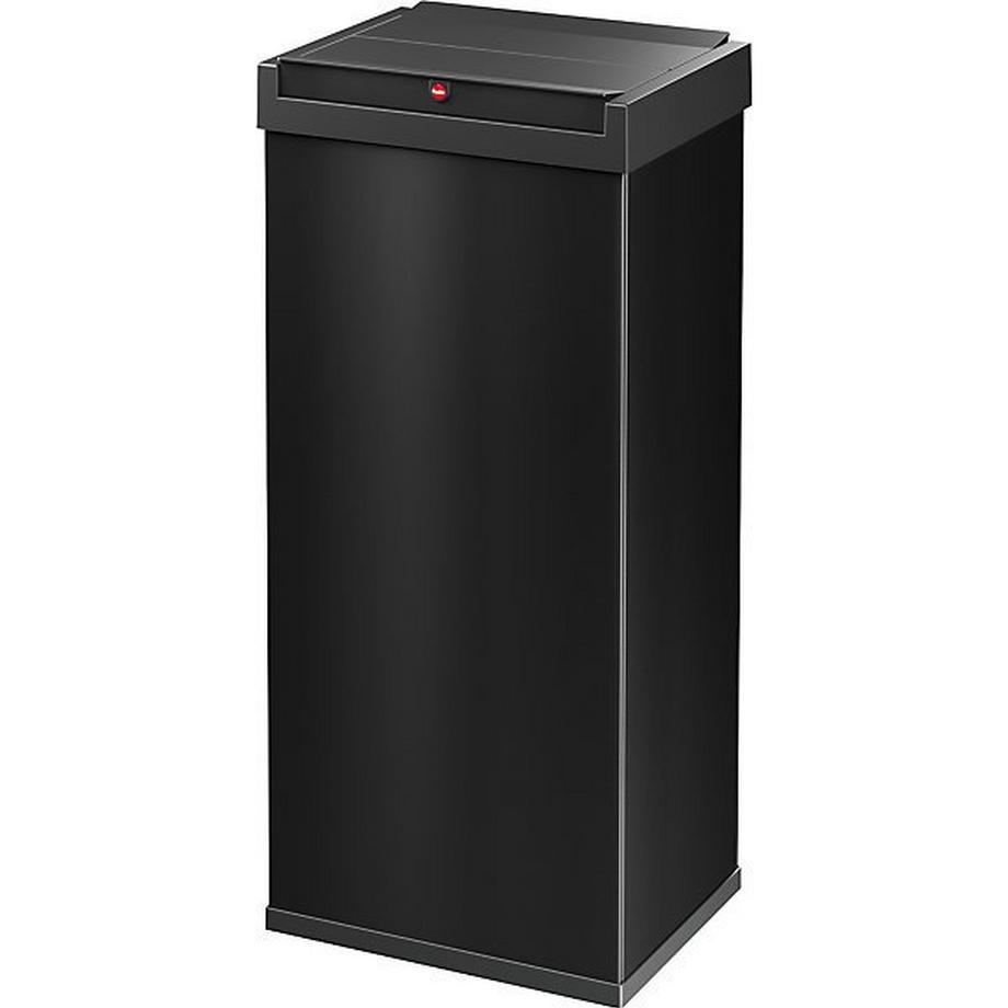 Hailo Boîte à déchets à couvercle basculant BIG-BOX SWING, capacité 52 l, collecteur noir.  