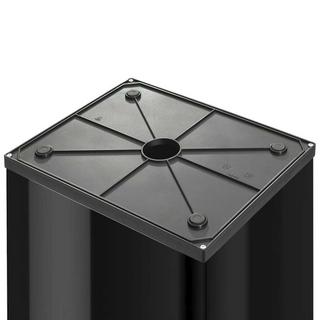 Hailo Contenitore per rifiuti con coperchio basculante BIG-BOX SWING, capacità 52 l, contenitore nero.  