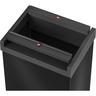 Hailo Contenitore per rifiuti con coperchio basculante BIG-BOX SWING, capacità 52 l, contenitore nero.  