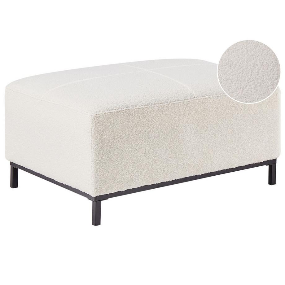 Beliani Ottoman en Bouclé Traditionnel OSLO  