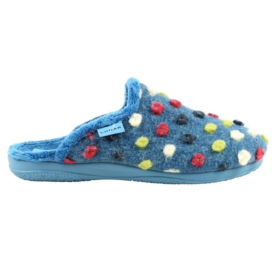 Lunar Montreal Polka Dot Hausschuhe  